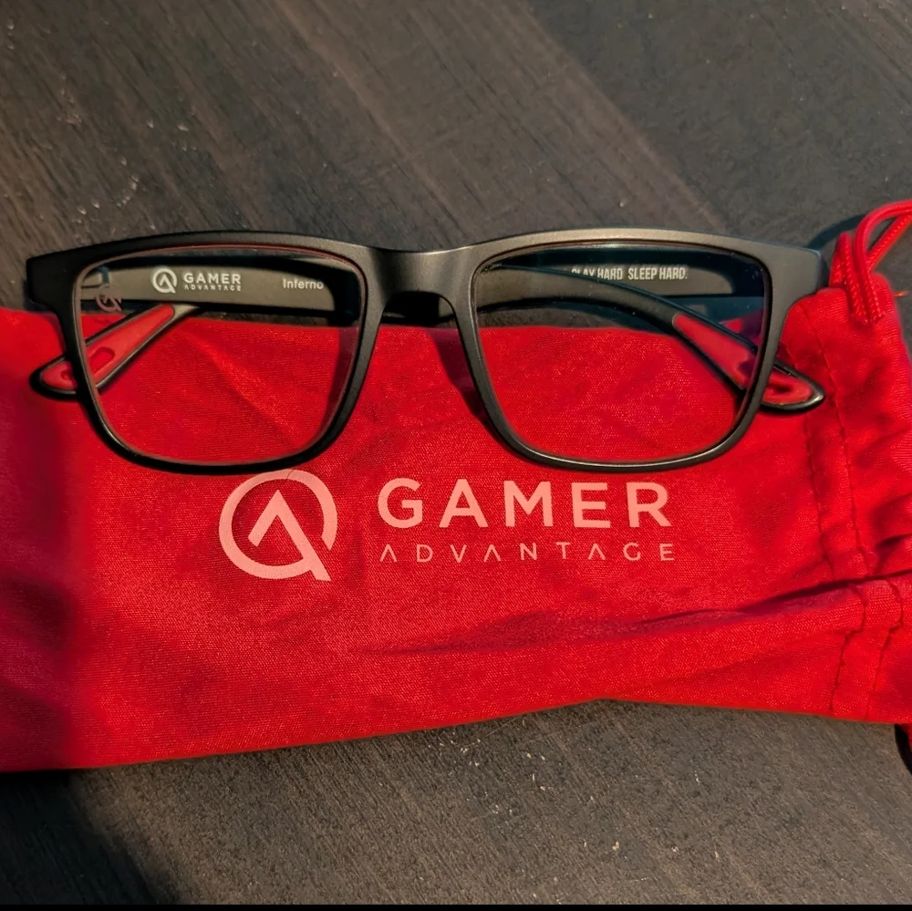 Gamer advantage gaming blue light glasses